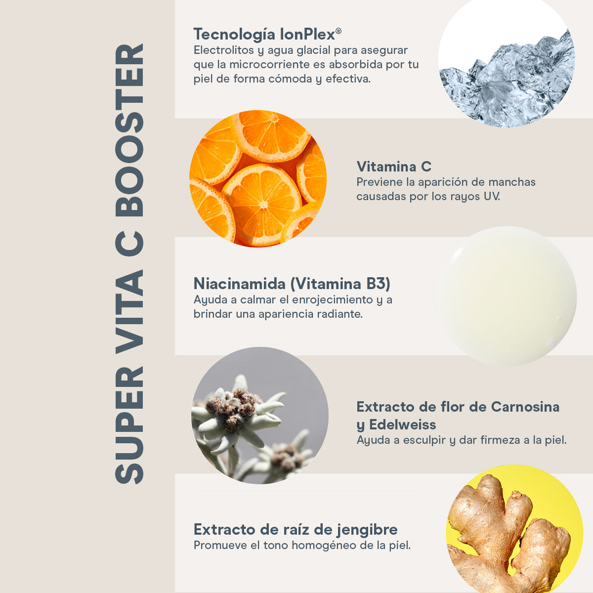 NuFACE MINI+ Sandy Rose & Super VITA-C Booster Serum