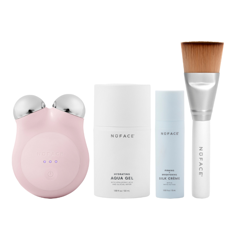 NuFACE MINI+® Sandy Rose – Kit de inicio