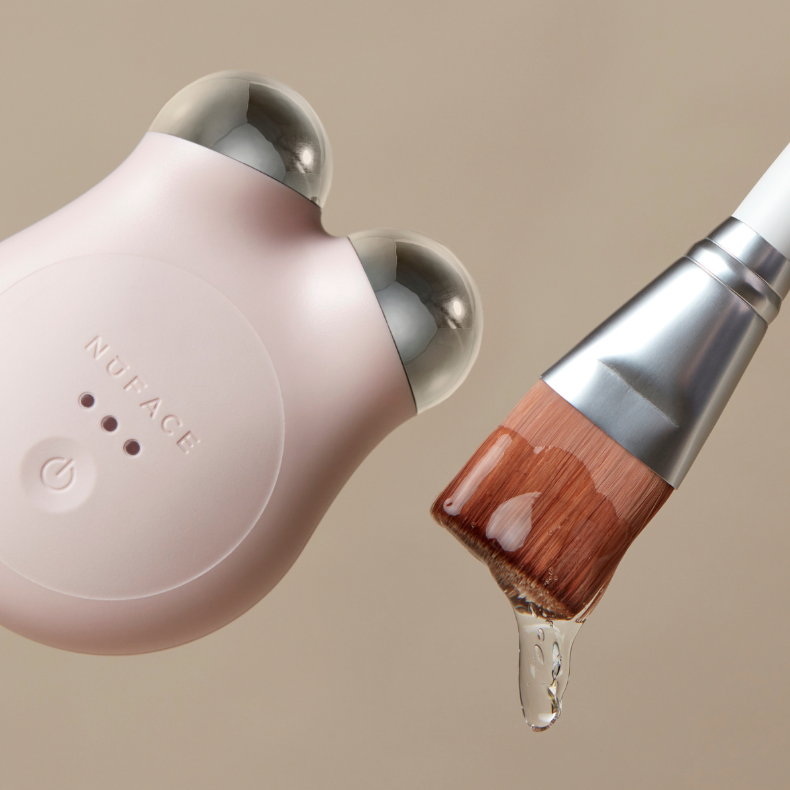 NuFACE MINI+® Sandy Rose – Kit de inicio